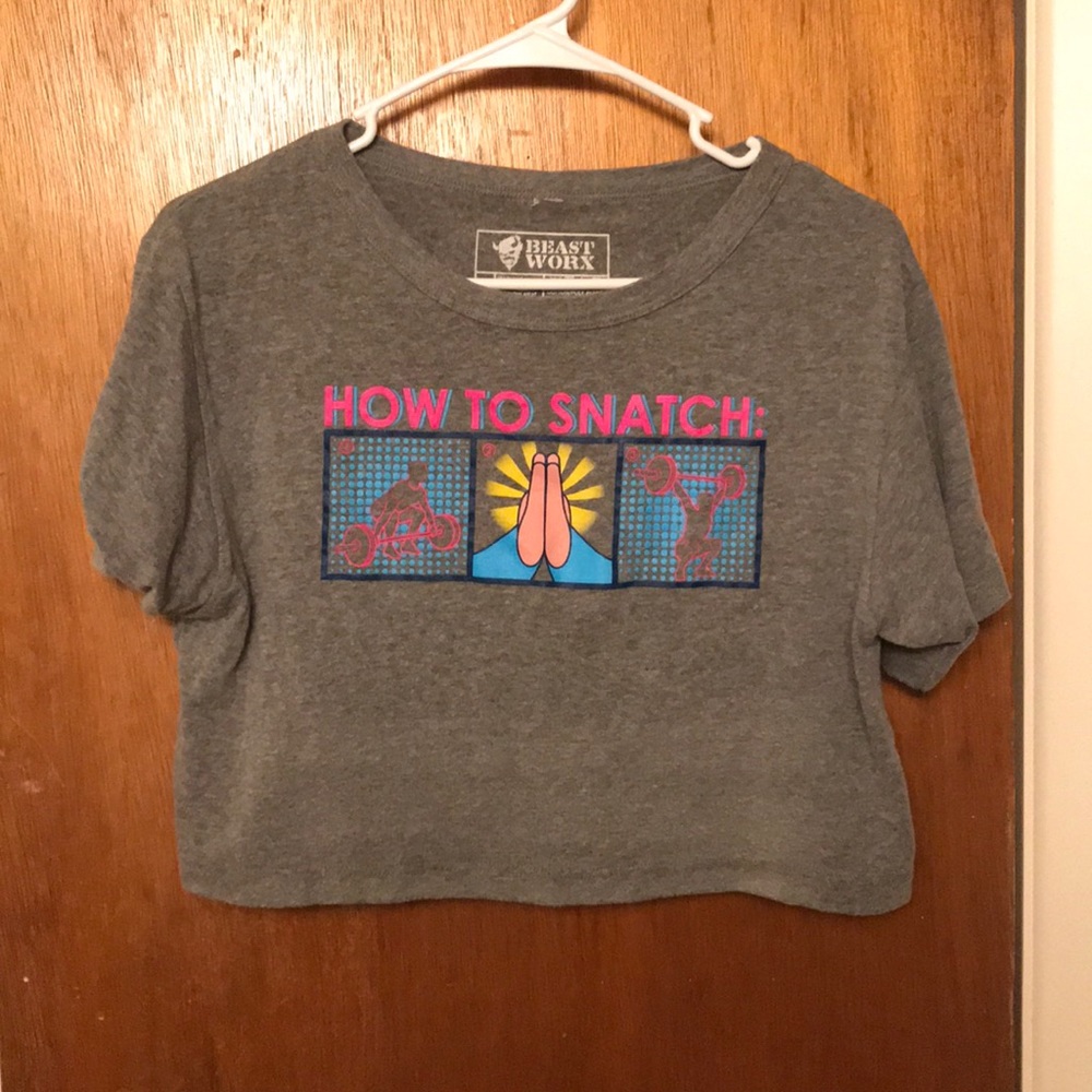 Workout crop top